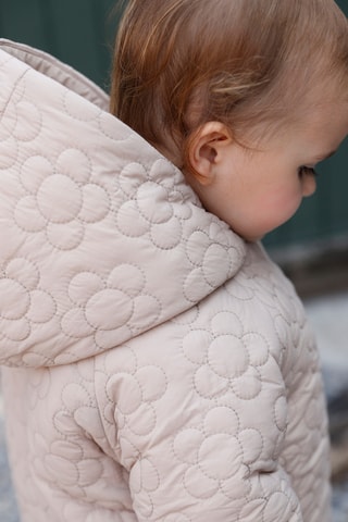 Casaco com capuz - Bege