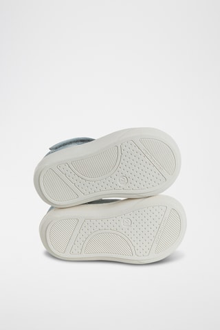 Salomés em nobuck - Verde-água