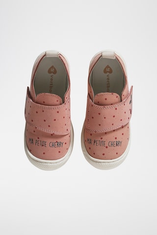 Sapatilhas em couro - Rosa