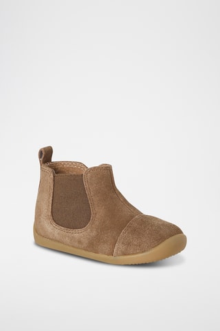 Bottines en nubuck - Camel