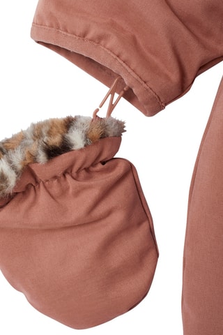 Macacão com capuz - Rosa-envelhecido