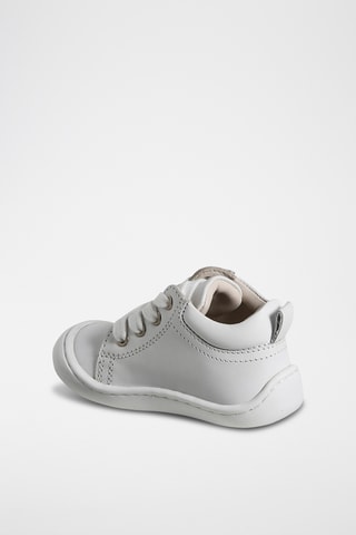 Bottines en cuir - Blanc