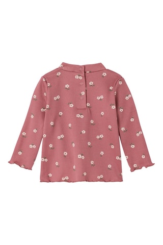 Sous-pull - Vieux rose et écru