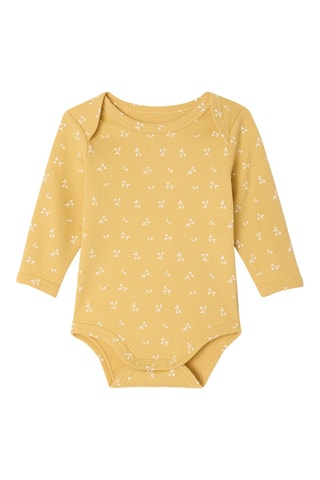 3 bodys en coton biologique - Rose poudré et blanc