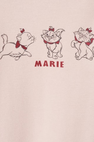 2 bodies Marie Os Aristogatos Disney - Rosa-maquilhagem e branco
