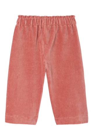 Pantalon en velours - Vieux rose