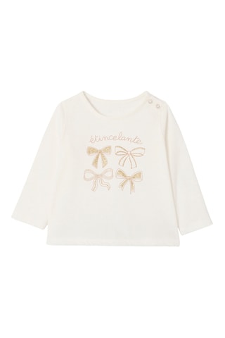 T-shirt e saia - Cru e preto