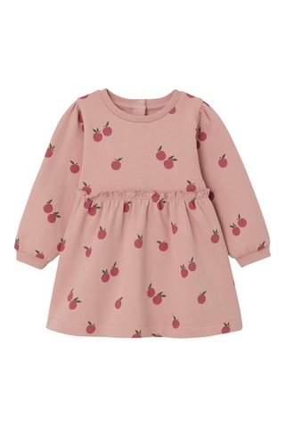 Robe - Rose poudré et bordeaux