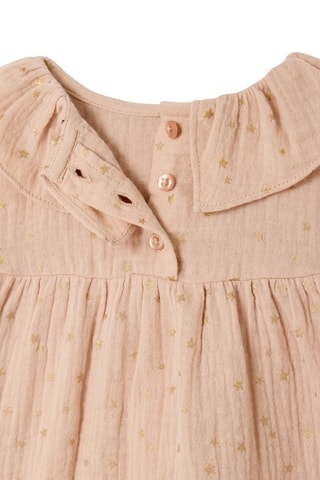 Robe - Beige et doré