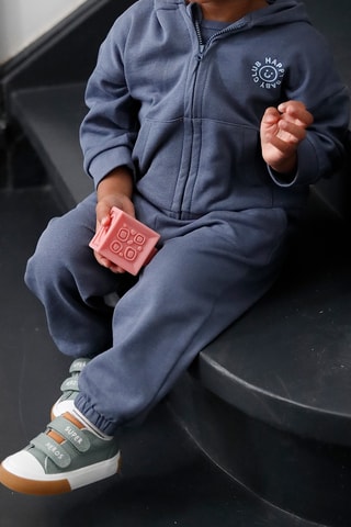 Sweat à capuche et pantalon - Indigo