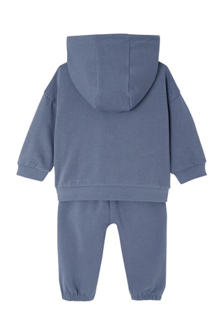 Sweat à capuche et pantalon - Indigo