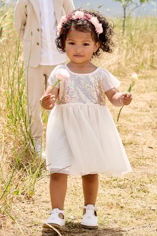 Robe - Blanc et doré