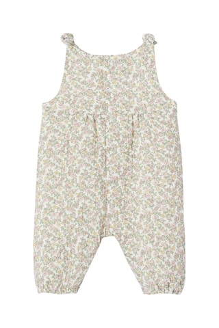 Combinaison - Ecru et vert clair