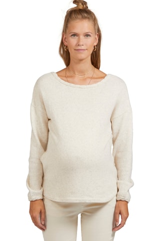 Pull de maternité - Gris clair