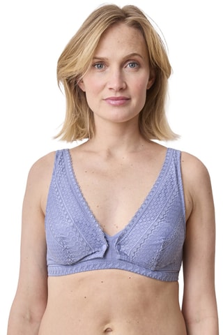 Soutien-gorge d’allaitement - Bleu-gris