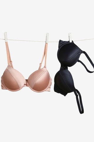 2 soutien-gorges - Beige