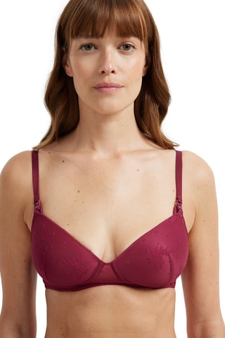 Soutien-gorge d’allaitement - Bordeaux