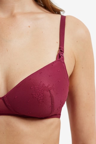 Soutien-gorge d’allaitement - Bordeaux