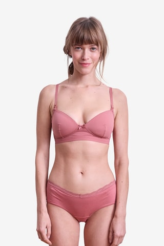 Soutien-gorge d’allaitement - Vieux rose