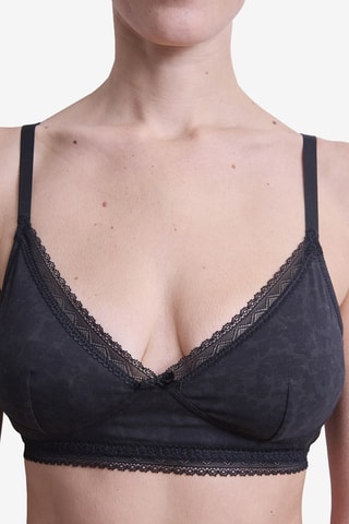 2 soutien-gorges de maternité en coton biologique - Noir