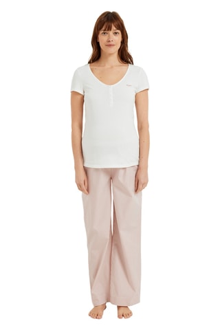 Pijama - Rosa-maquilhagem