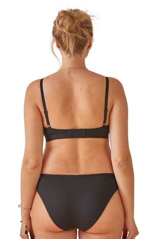 Soutien de amamentação em algodão biológico - Preto