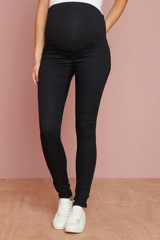 Tregging de maternité avec bandeau - Noir