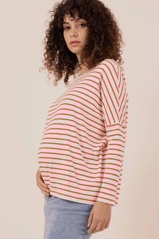 Saia de ganga de grávida com faixa - Azul