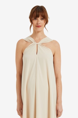 Robe de maternité - Beige