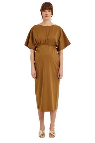 Robe de maternité - Vert olive