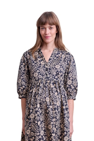 Vestido estilo patinadora - Cinzento