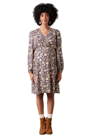 Robe de maternité - Bleu marine