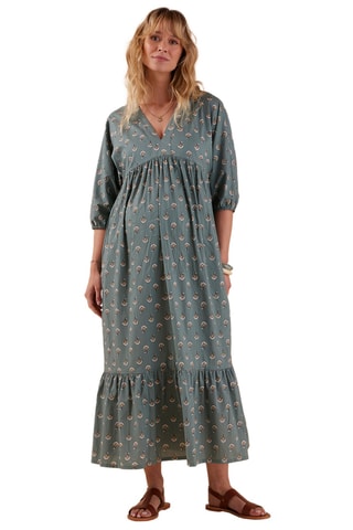 Vestido de grávida - Verde