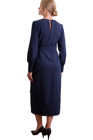 Vestido de grávida - Azul-marinho