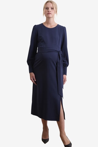 Vestido de grávida - Azul-marinho