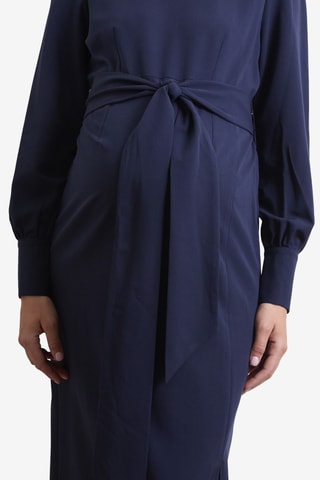 Vestido de grávida - Azul-marinho