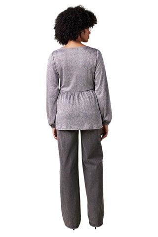 Top de maternité - Argenté