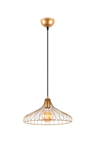 Lámpara de techo - Dorado y negro - 40 W