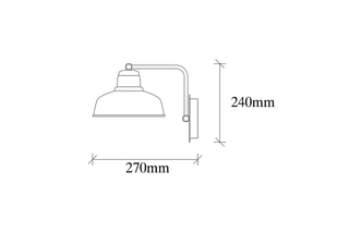 Aplique mural - Blanco - 40 W