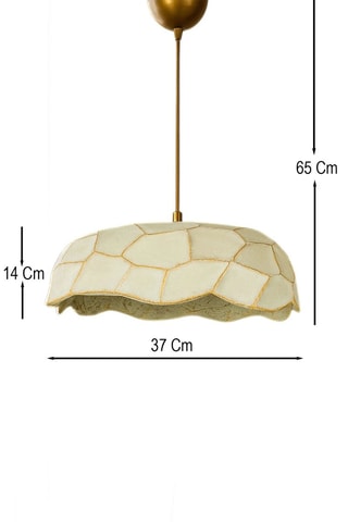 Lámpara de techo - Beige - 40 W