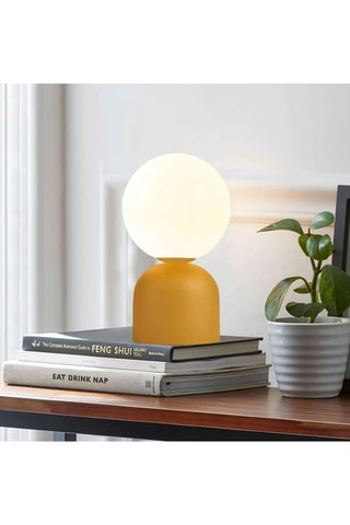 Lámpara de mesa - Amarillo - 40 W