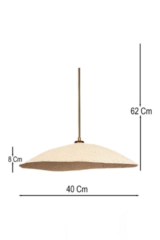 Lámpara de techo - Dorado - 40 W
