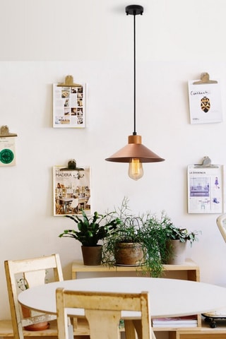 Lámpara de techo - Cobrizo - 40 W