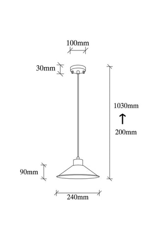 Lámpara de techo - Cobrizo - 40 W