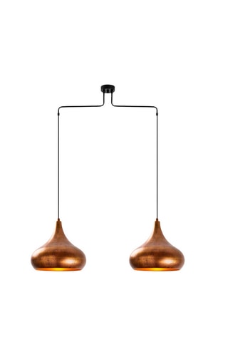 Lámpara de techo Muba -  Dorado - 2 x 40 W