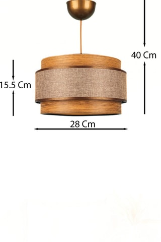 Lámpara de techo - 40 W