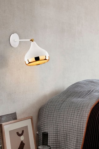 Aplique mural Yildo - Blanco - Blanco