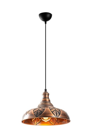 Lámpara de techo Saglam - Cobrizo - 40 W