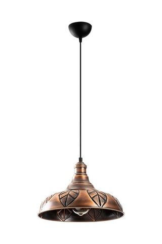 Lámpara de techo Saglam - Cobrizo - 40 W