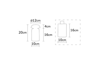 Plafón Balcova Plateado y blanco